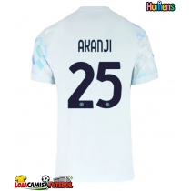 Camisa de Futebol Inter Milan Manuel Akanji #25 Equipamento Secundário 2025-26 Manga Curta
